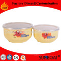 3 piezas de esmalte mezclador Sunboat utensilios de cocina almacenamiento de alimentos